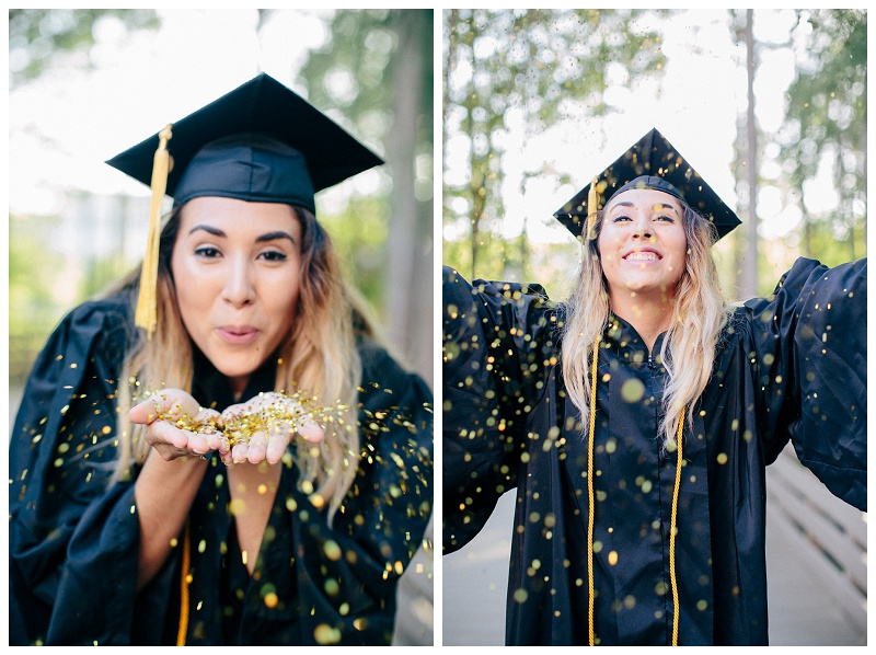UCF Graduation Photos Jarisa and Alex Ais Portraits